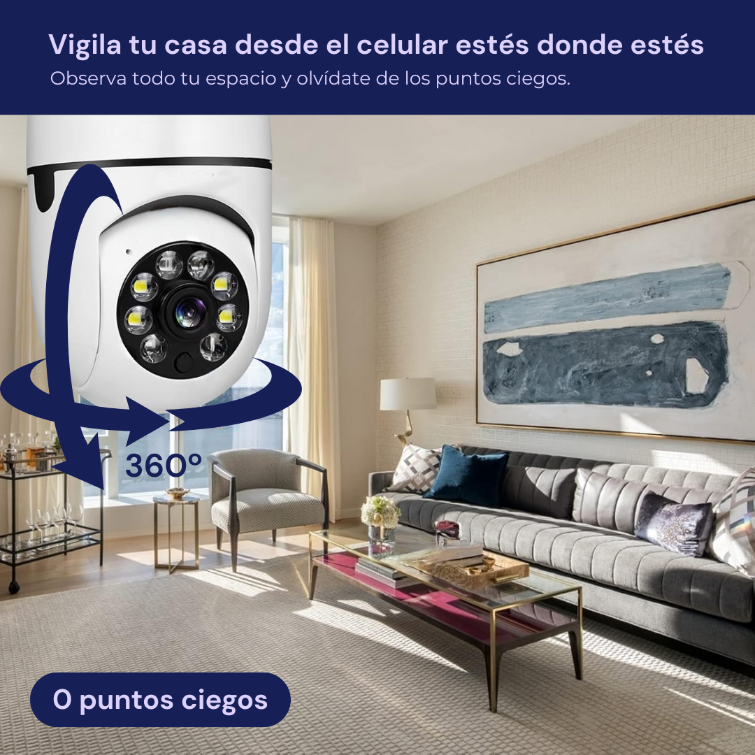 Cámara foco de 360º